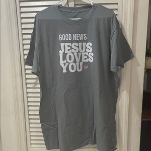 George Gray 'Jesus Loves You' T-Shirt